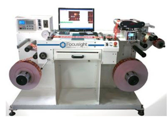 330 मिमी चौड़ाई फैब्रिक पेपर लेबल प्रिंटिंग निरीक्षण मशीन