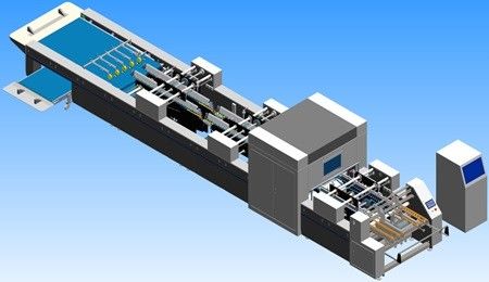 बिग डिब्बों / नालीदार बक्से के लिए 8T स्वचालित दृश्य निरीक्षण उपकरण