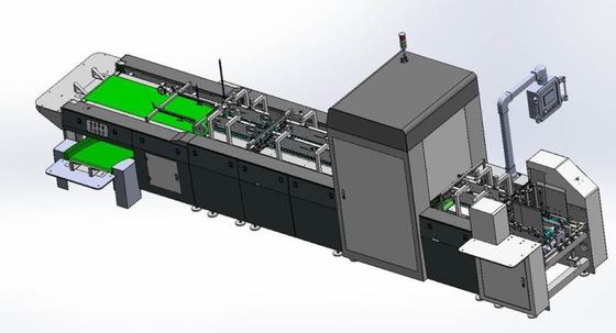 ऑटो स्टैकिंग सिस्टम के साथ मेडिसिन बॉक्स प्रिंटिंग क्वालिटी कंट्रोल उपकरण
