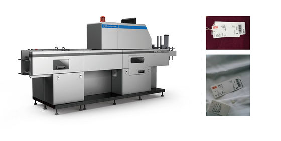 10KW मुद्रण निरीक्षण मशीन का आकार 3650 मिमी × 1000 मिमी × 1500 मिमी टैग गुणवत्ता नियंत्रण के लिए